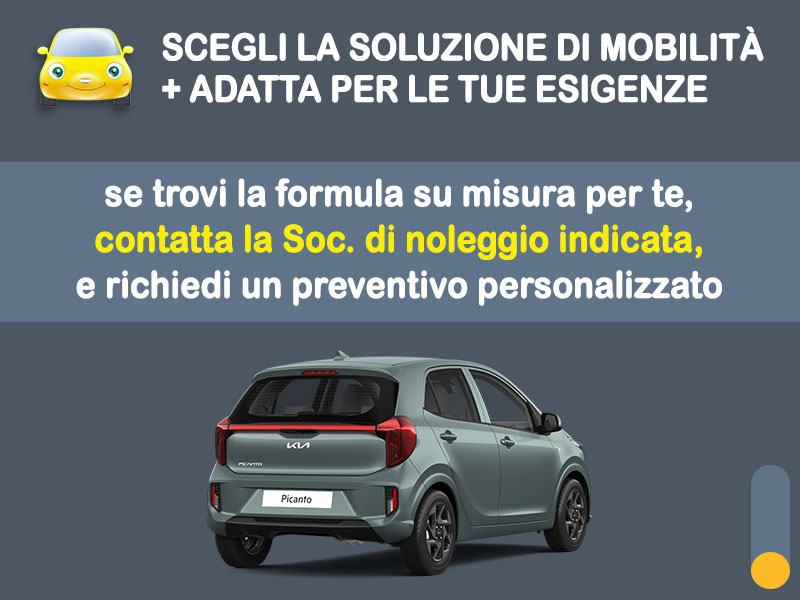 Offerta City car Promo noleggio KIA PICANTO 1.0 GDi Urban: l'offerta speciale di Medicredit Rent con canone scontato [primavera 2026] Benzina  foto 3