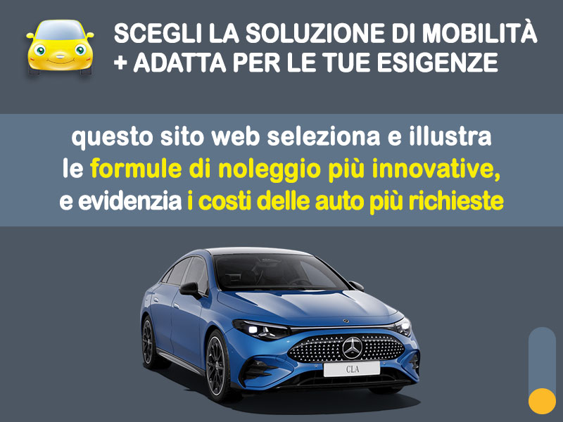Offerta Berlina Promo noleggio MERCEDES-BENZ CLA COUPÉ 200 EQ: l'offerta speciale di Medicredit Rent con canone scontato [valida fino al 30 giugno 2026] Elettrica  foto 1