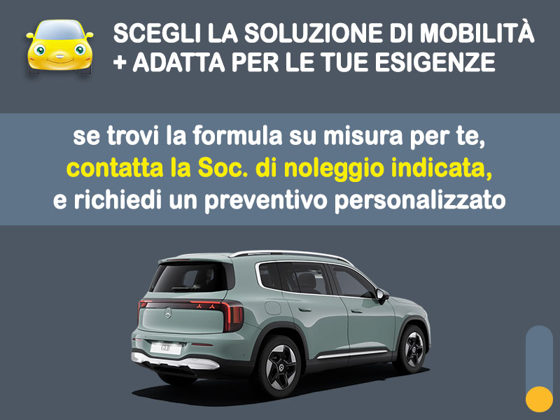 Offerta SUV e CrossOver Promo noleggio MERCEDES-BENZ GLB EQ 250+: l'offerta speciale di Medicredit Rent con canone scontato [valida fino al 30 giugno 2026] Elettrica  foto 3