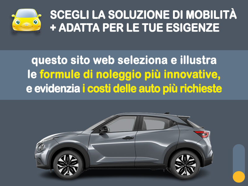 Offerta SUV e CrossOver Promo noleggio NISSAN JUKE ACENTA DCT: l'offerta speciale di Medicredit Rent riservata ai Privati, con km illimitati Benzina  foto 1