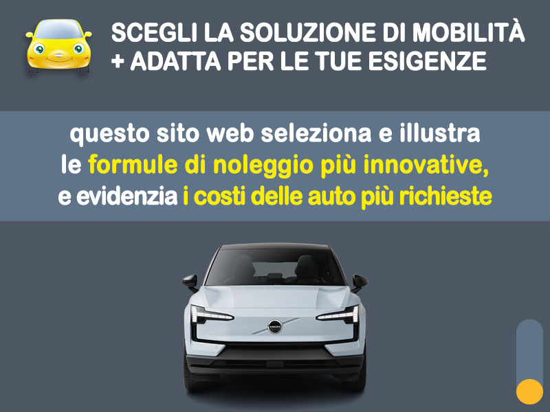 Offerta SUV e CrossOver VOLVO EX30: come noleggiarla e quanto costa Elettrica  foto 1