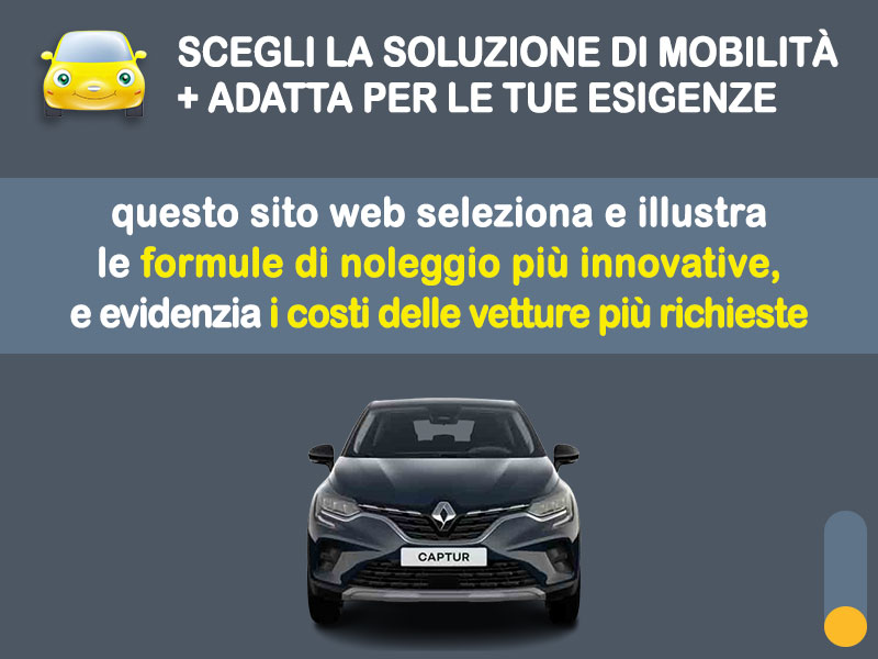Offerta SUV e CrossOver RENAULT CAPTUR TCe (90CV) Intense: noleggio no scoring - l'offerta RENT TO BUY del broker MT Motors, con possibilità di acquisto a tariffa agevolata Benzina  foto 1