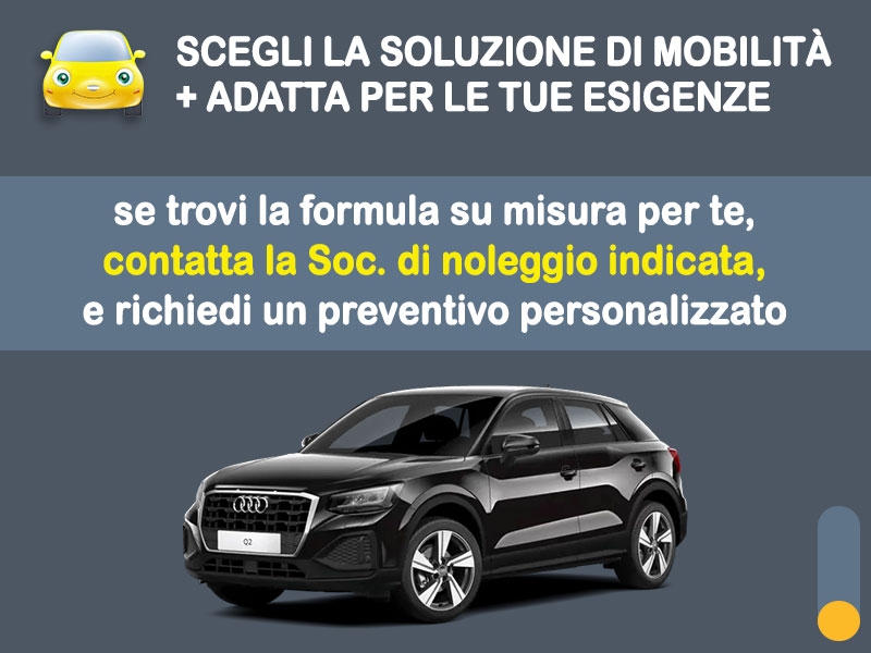 Offerta SUV e CrossOver Rent to buy AUDI Q2 35 TFSI S tronic: l'offerta no scoring di Medicredit Rent - in pronta consegna Benzina  foto 3