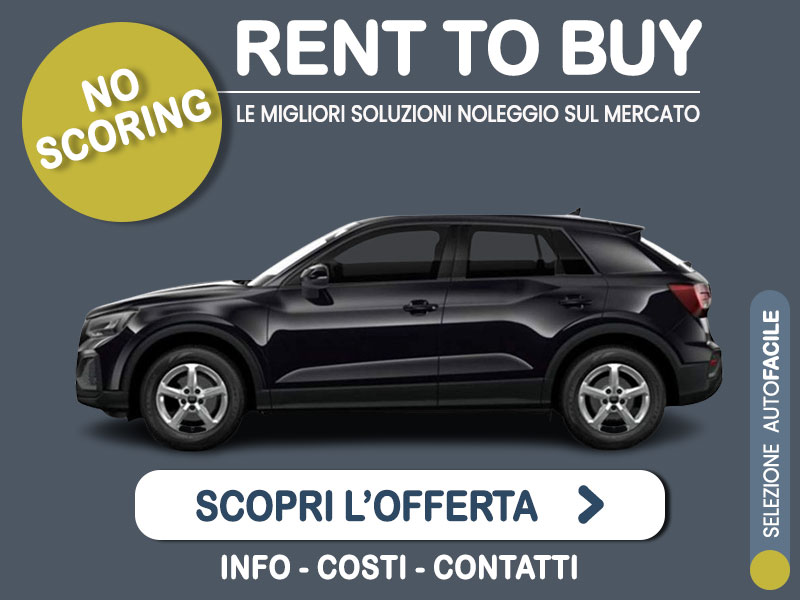 Offerta SUV e CrossOver Rent to buy AUDI Q2 35 TFSI S tronic: l'offerta no scoring di Medicredit Rent - in pronta consegna Benzina  foto 0