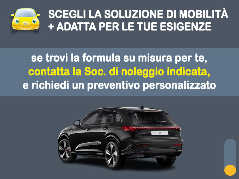 Offerta SUV e CrossOver Rent to buy AUDI Q5 40 TDI MHEV: l'offerta no scoring di Medicredit Rent - in pronta consegna Ibrida - diesel (MHEV)  foto 3
