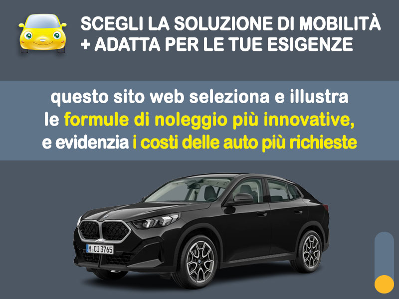 Offerta SUV e CrossOver Rent to buy BMW X2 sDrive18d: l'offerta no scoring di Medicredit Rent - in pronta consegna Diesel  foto 1