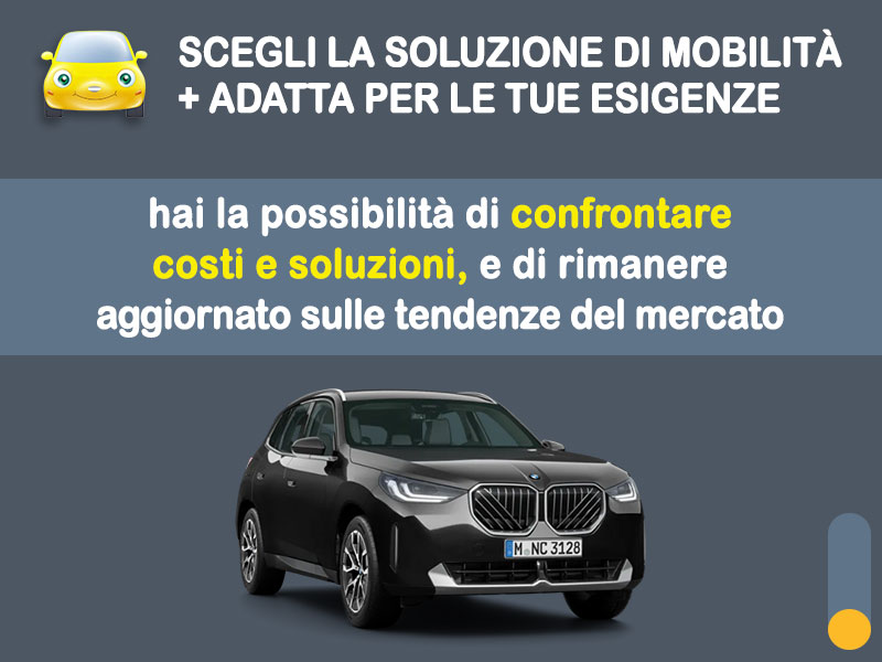 Offerta SUV e CrossOver Rent to buy BMW X3 xDrive20d: l'offerta no scoring di Medicredit Rent - in pronta consegna Ibrida - diesel (MHEV)  foto 2