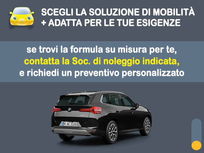 Offerta SUV e CrossOver Rent to buy BMW X3 xDrive20d: l'offerta no scoring di Medicredit Rent - in pronta consegna Ibrida - diesel (MHEV)  foto 3