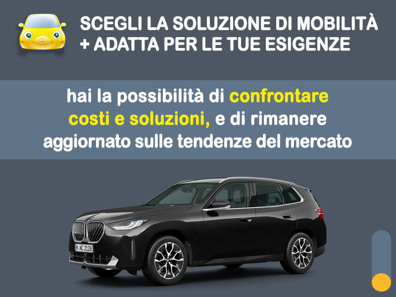 Offerta SUV e CrossOver Rent to buy BMW X3 xDrive20d: l'offerta no scoring di Medicredit Rent - in pronta consegna Ibrida - diesel (MHEV)  foto 2