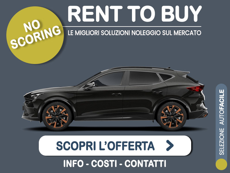 Offerta SUV e CrossOver Rent to buy CUPRA FORMENTOR 1.5 TSI: l'offerta no scoring di Medicredit Rent - in pronta consegna Benzina  foto 0