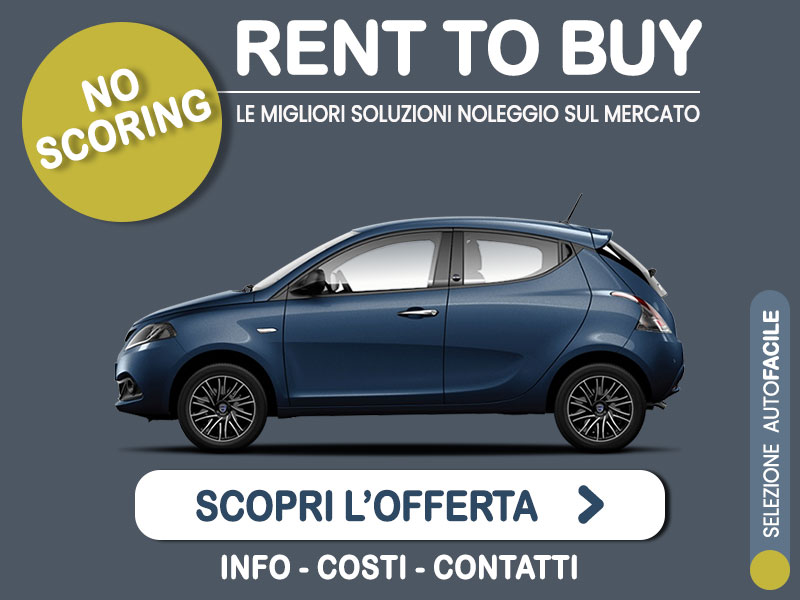 Offerta City car Rent to buy LANCIA YPSILON 1.0 Hybrid: l'offerta no scoring di Medicredit Rent - in pronta consegna Ibrida - benzina (MHEV)  foto 0