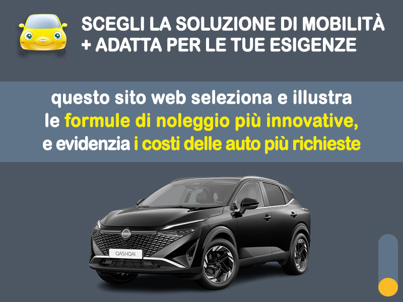 Offerta SUV e CrossOver Rent to buy NISSAN QASHQAI MHEV: l'offerta no scoring di Medicredit Rent - in pronta consegna Ibrida - benzina (MHEV)  foto 1