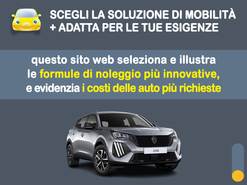 Offerta SUV e CrossOver Rent to buy PEUGEOT 2008 1.2 PureTech: l'offerta no scoring di Medicredit Rent - in pronta consegna Benzina  foto 1