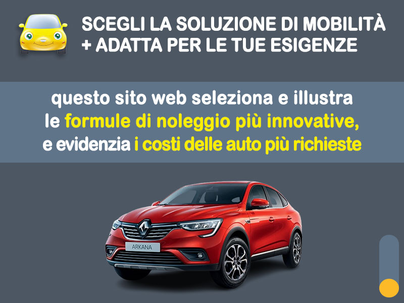 Offerta SUV e CrossOver Rent to buy RENAULT ARKANA 1.3 TCe: l'offerta no scoring di Medicredit Rent - in pronta consegna Ibrida - benzina (MHEV)  foto 1