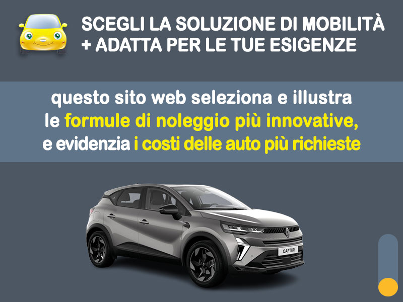 Offerta SUV e CrossOver Rent to buy RENAULT CAPTUR 1.0 TCe: l'offerta no scoring di Medicredit Rent - in pronta consegna Benzina  foto 1