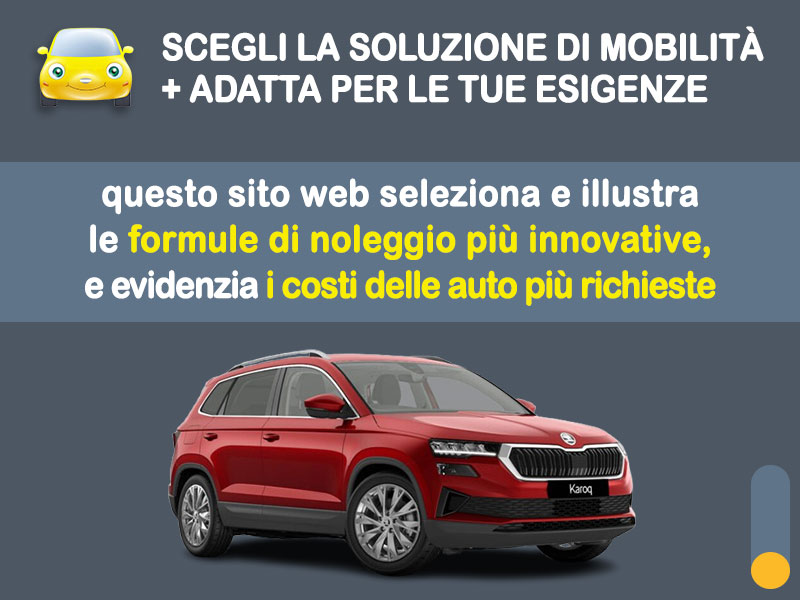 Offerta SUV e CrossOver Rent to buy ŠKODA KAROQ 2.0 TDI 4x4 DSG: l'offerta no scoring di Medicredit Rent - in pronta consegna Diesel  foto 1