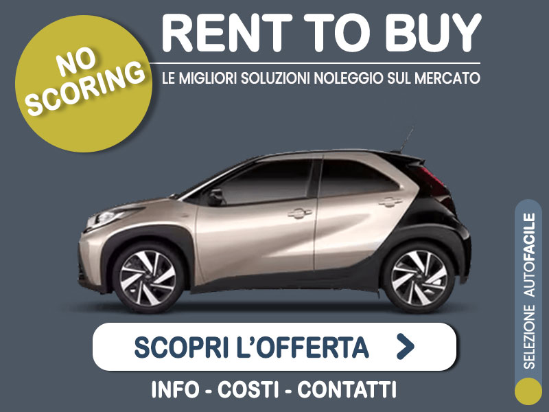 Offerta City car Rent to buy TOYOTA AYGO X 1.0 VVT-i: l'offerta no scoring di Medicredit Rent - in pronta consegna Benzina  foto 0