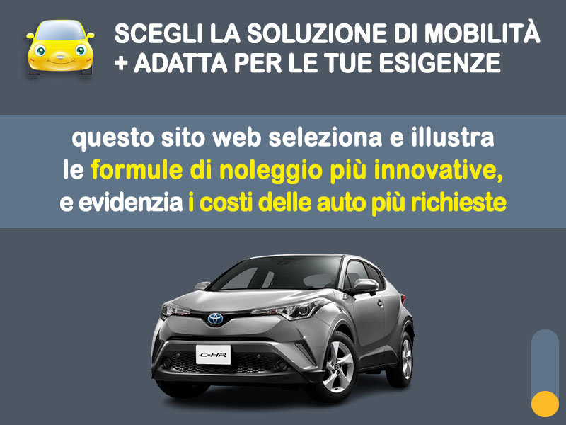 Offerta SUV e CrossOver Rent to buy TOYOTA C-HR Hybrid Automatica: l'offerta no scoring di Medicredit Rent - in pronta consegna Full Hybrid  foto 1