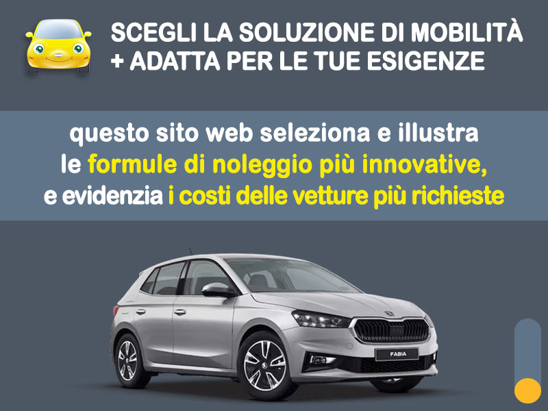 Offerta Berlina ŠKODA FABIA 1.0 TSI (95CV) Ambition: noleggio no scoring - l'offerta RENT TO BUY del broker MT Motors, con possibilità di acquisto a tariffa agevolata Benzina  foto 1