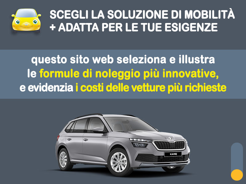 Offerta SUV e CrossOver ŠKODA KAMIQ 1.0 TSI (110CV) DSG Style: noleggio no scoring - l'offerta RENT TO BUY del broker MT Motors, con possibilità di acquisto a tariffa agevolata Benzina  foto 1