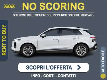 Offerta SUV e CrossOver AUDI Q3 35 TFSI MHEV S tronic: noleggio no scoring - l'offerta RENT TO BUY del broker MT Motors, con possibilità di acquisto a tariffa agevolata Ibrida - benzina (MHEV) 