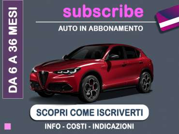 Offerta SUV e CrossOver Auto in abbonamento: come funziona il piano di noleggio 
