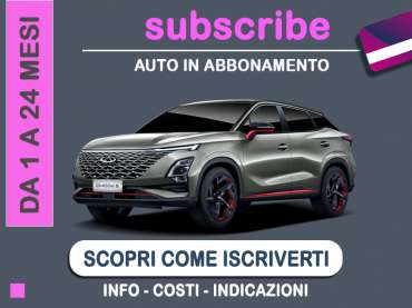 Offerta SUV e CrossOver Auto in abbonamento: come funziona il piano di noleggio 