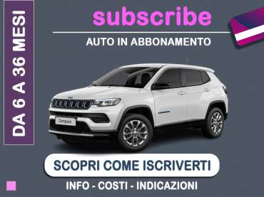 Offerta SUV e CrossOver Auto in abbonamento: come funziona il piano di noleggio 