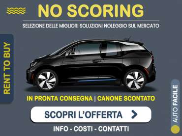 Offerta Berlina BMW i3: noleggio no scoring - l'offerta RENT TO BUY del broker MT Motors, con possibilità di acquisto a tariffa agevolata Elettrica 