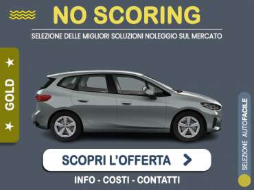 Offerta Monovolume e Multispazio BMW Serie 2 Active Tourer a benzina con cambio automatico: noleggio no scoring - l'offerta 