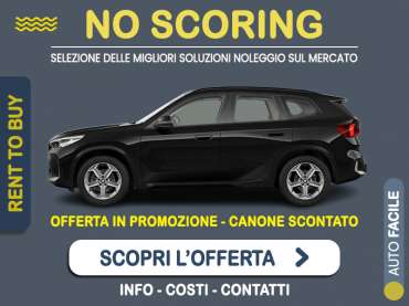 Offerta auto di vari segmenti BMW X1 sDrive18d xLine (anno 2022): noleggio no scoring - l'offerta RENT TO BUY del broker MT Motors, con possibilità di acquisto a tariffa agevolata Diesel 