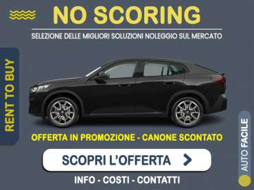 Offerta SUV e CrossOver BMW X2 sDrive18d: noleggio no scoring - l'offerta RENT TO BUY del broker MT Motors, con possibilità di acquisto a tariffa agevolata Diesel 
