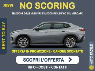 Offerta SUV e CrossOver BMW X2 18i auto: noleggio no scoring - l'offerta RENT TO BUY del broker MT Motors, con possibilità di acquisto a tariffa agevolata Benzina 