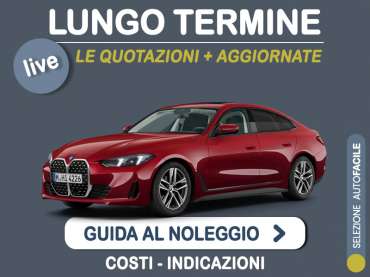 Offerta Gran Coupé BMW Serie 4 Gran Coupé: come noleggiarla e quanto costa Varie motorizzazioni 