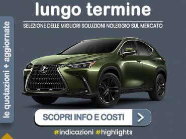 Offerta SUV e CrossOver Come noleggiare una LEXUS NX PLUG-IN HYBRID e quanto costa? Scopriamo la soluzione di KINTO One Plug-in Hybrid 