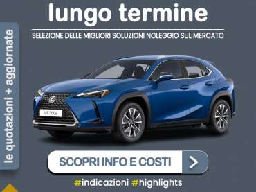 Offerta SUV e CrossOver Come noleggiare una LEXUS UX 300e FULL ELECTRIC e quanto costa? Scopriamo la soluzione di KINTO One Elettrica 