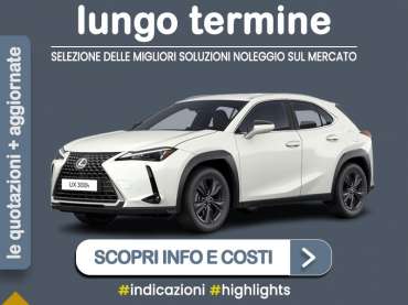 Offerta SUV e CrossOver Come noleggiare una LEXUS UX 300h FULL HYBRID e quanto costa? Scopriamo la soluzione di KINTO One Full Hybrid 