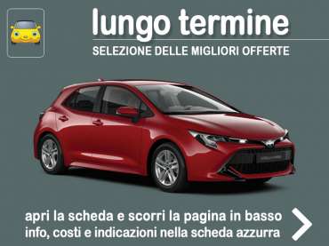 Offerta Berlina Come noleggiare una nuova TOYOTA COROLLA HYBRID e quanto costa = scopri l’offerta KINTO One Full Hybrid 