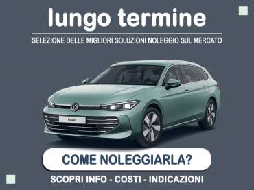Offerta Station wagon Come noleggiare una nuova VOLKSWAGEN PASSAT e quanto costa? Scopriamo la soluzione NOLEGGIO VOLKSWAGEN per Privati e Professionisti Plug-in Hybrid 