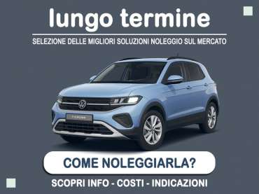 Offerta SUV e CrossOver Come noleggiare una nuova VOLKSWAGEN T-CROSS e quanto costa? Scopriamo la soluzione NOLEGGIO VOLKSWAGEN per Privati e Professionisti Benzina 