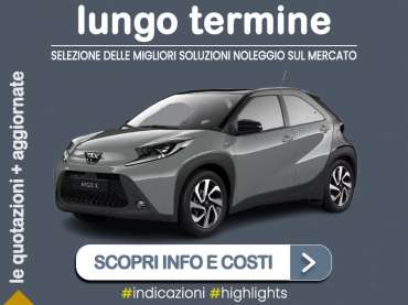 Offerta City car Come noleggiare una TOYOTA AYGO X e quanto costa? Scopriamo la soluzione di KINTO One Benzina 