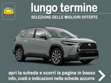 Offerta SUV e CrossOver Come noleggiare una TOYOTA COROLLA CROSS HYBRID e quanto costa = scopri l’offerta KINTO One Full Hybrid 