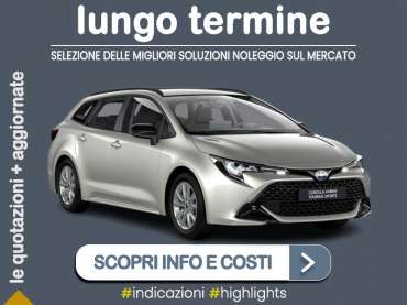 Offerta Station wagon Come noleggiare una nuova TOYOTA COROLLA hybrid Touring Sports e quanto costa? Scopriamo la soluzione di KINTO One Full Hybrid 