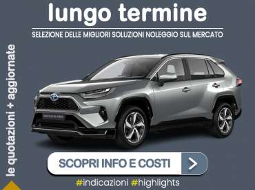 Offerta SUV e CrossOver Come noleggiare una TOYOTA RAV4 plug-in hybrid e quanto costa? Scopriamo la soluzione di KINTO One Plug-in Hybrid 