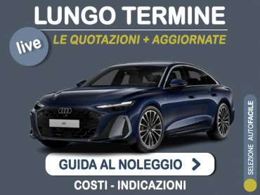 Offerta Berlina AUDI A6: come noleggiarla e quanto costa Varie motorizzazioni 