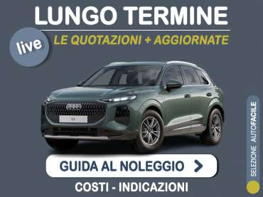 Offerta SUV e CrossOver AUDI Q3 e-hybrid: come noleggiarla e quanto costa Plug-in Hybrid 