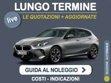 Offerta Berlina BMW Serie 1: come noleggiarla e quanto costa Varie motorizzazioni 