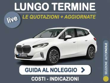 Offerta Monovolume e Multispazio BMW Serie 2 Active Tourer: come noleggiarla e quanto costa Varie motorizzazioni 