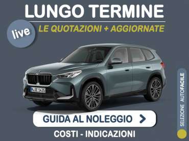 Offerta SUV e CrossOver BMW X1: come noleggiarla e quanto costa Varie motorizzazioni 