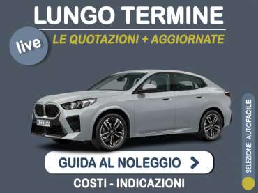 Offerta SUV e CrossOver BMW X2: come noleggiarla e quanto costa Varie motorizzazioni 